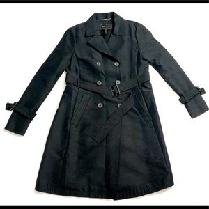 BCBG Maxazria Women’s Trench Coat In Black